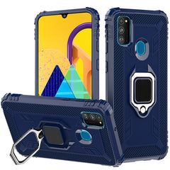 Carbon Fiber Protective Case with 360 Degree Rotating Ring Holder, For Galaxy A90 5G, For Galaxy M30s, For Galaxy S20+, For Galaxy S20, For Galaxy S20 Ultra, For Galaxy Note 10+, For Galaxy Note 10, For Galaxy S10e