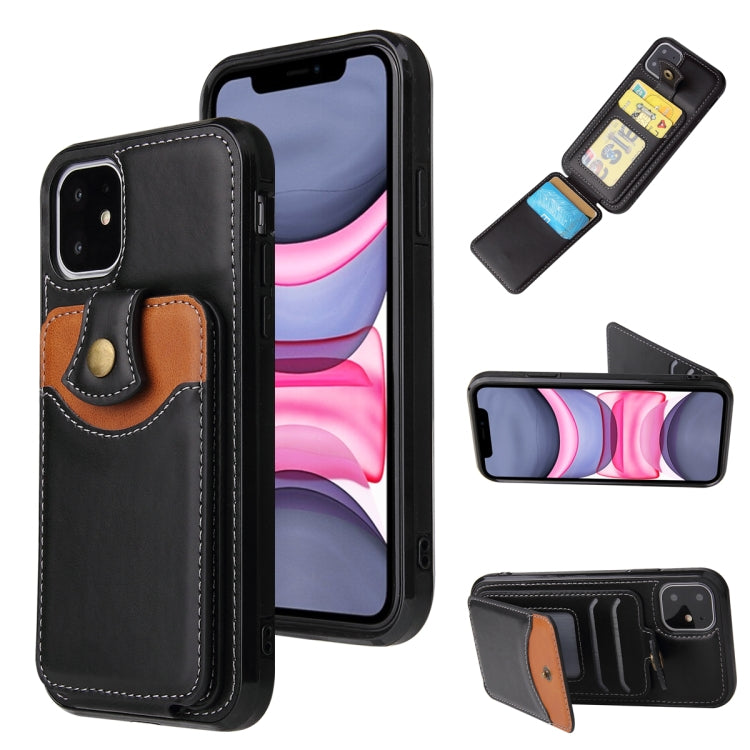 Soft Skin Leather Wallet Bag Phone Case, For iPhone 12 mini, For iPhone 11 Pro Max, For iPhone 11 Pro, For iPhone 11, For iPhone SE 2022 / SE 2020 / 8 / 7, For iPhone XS Max