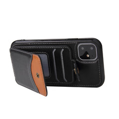 Soft Skin Leather Wallet Bag Phone Case, For iPhone 12 mini, For iPhone 11 Pro Max, For iPhone 11 Pro, For iPhone 11, For iPhone SE 2022 / SE 2020 / 8 / 7, For iPhone XS Max