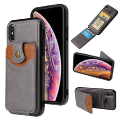 Soft Skin Leather Wallet Bag Phone Case, For iPhone XS / X, For iPhone XR, For iPhone 8 Plus / 7 Plus