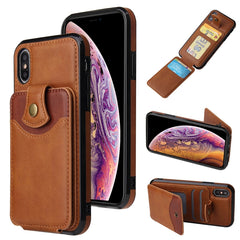 Soft Skin Leather Wallet Bag Phone Case, For iPhone XS / X, For iPhone XR, For iPhone 8 Plus / 7 Plus