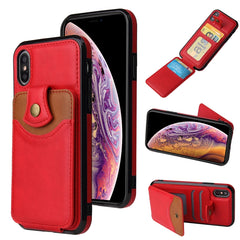 Soft Skin Leather Wallet Bag Phone Case, For iPhone XS / X, For iPhone XR, For iPhone 8 Plus / 7 Plus