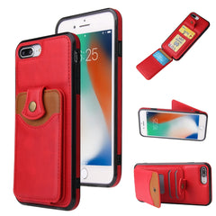 Soft Skin Leather Wallet Bag Phone Case, For iPhone XS / X, For iPhone XR, For iPhone 8 Plus / 7 Plus