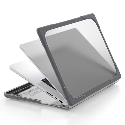 Funda protectora para portátil de dos colores TPU + PC, para MacBook Pro de 14,2 pulgadas A2442 2021