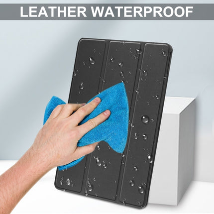 Three-folding Holder Custer Texture Leather Tablet Case, For Lenovo Tab P12 Pro 12.6, For Nokia  T20, For TCL Tab 10s