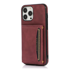 Three-fold Leather Phone Case with Card Slot & Wallet & Holder, For iPhone 13 Pro Max, For iPhone 13 Pro, For iPhone 13, For iPhone 13 mini, For iPhone 12 Pro Max, For iPhone 12 / 12 Pro