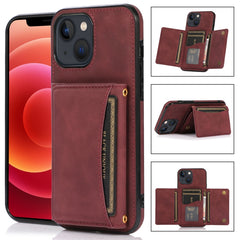 Three-fold Leather Phone Case with Card Slot & Wallet & Holder, For iPhone 13 Pro Max, For iPhone 13 Pro, For iPhone 13, For iPhone 13 mini, For iPhone 12 Pro Max, For iPhone 12 / 12 Pro