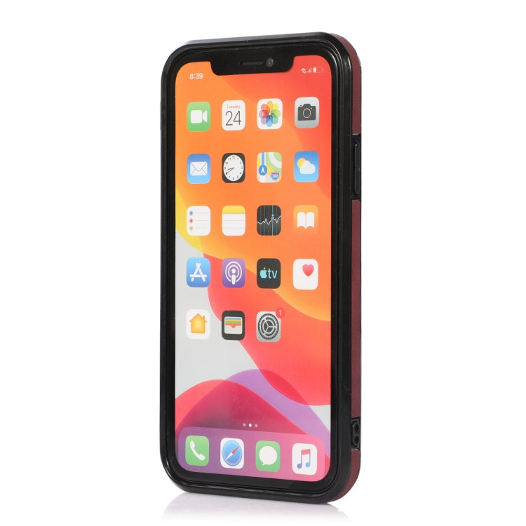 Dreifach gefaltete Leder-Telefonhülle mit Kartenfach &amp; Geldbörse &amp; Halter, für iPhone 12 mini, für iPhone 11 Pro Max, für iPhone 11 Pro, für iPhone 11, für iPhone XR, für iPhone 8 Plus &amp; 7 Plus