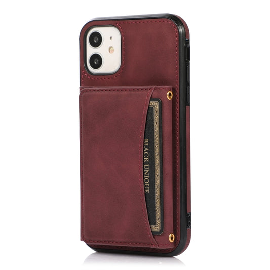 Three-fold Leather Phone Case with Card Slot & Wallet & Holder, For iPhone 12 mini, For iPhone 11 Pro Max, For iPhone 11 Pro, For iPhone 11, For iPhone XR, For iPhone 8 Plus & 7 Plus