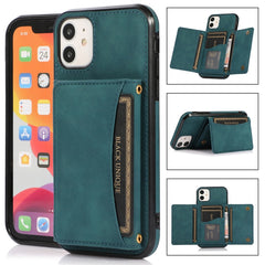 Three-fold Leather Phone Case with Card Slot & Wallet & Holder, For iPhone 12 mini, For iPhone 11 Pro Max, For iPhone 11 Pro, For iPhone 11, For iPhone XR, For iPhone 8 Plus & 7 Plus