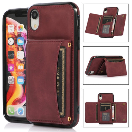 Three-fold Leather Phone Case with Card Slot & Wallet & Holder, For iPhone 11 Pro, For iPhone 11, For iPhone XR, For iPhone 8 Plus & 7 Plus
