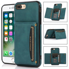 Three-fold Leather Phone Case with Card Slot & Wallet & Holder, For iPhone 12 mini, For iPhone 11 Pro Max, For iPhone 11 Pro, For iPhone 11, For iPhone XR, For iPhone 8 Plus & 7 Plus