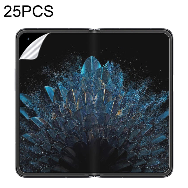 25 PCS Full Screen Protector Explosion-proof Hydrogel Film, For OPPO Find N (Big Screen + Front Rear Film) (25 PCS), For OPPO Find N (Front Film) (25 PCS), For OPPO Find N (Big Screen) (25 PCS), For OPPO Find N (Front Rear Film) (25 PCS)               ...