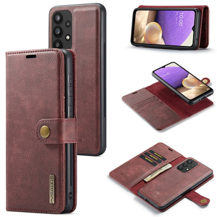 DG.MING Crazy Horse Texture Detachable Magnetic Leather Phone Case, For Samsung Galaxy A13 4G, For Samsung Galaxy A33 5G, For Samsung Galaxy A53 5G, For Samsung Galaxy A73 5G