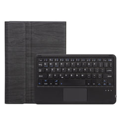 SFGO-A Tree Texture Bluetooth Keyboard Leather Case with Touchpad
