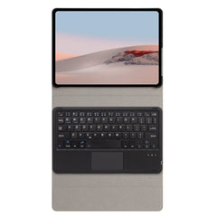 SFGO-A Tree Texture Bluetooth Keyboard Leather Case with Touchpad