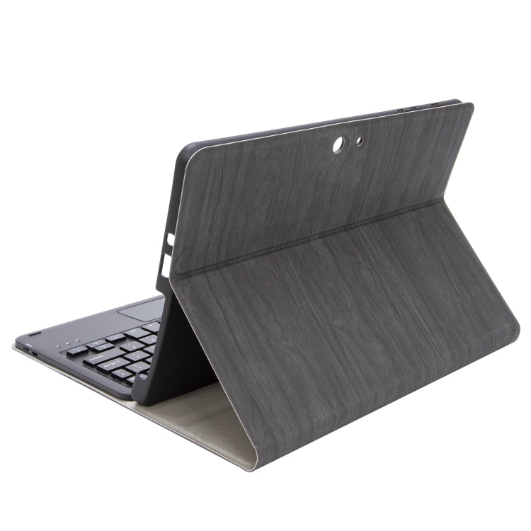 SFGO-A Tree Texture Bluetooth Keyboard Leather Case with Touchpad