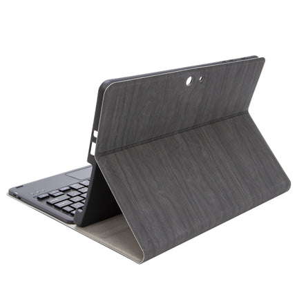 SFGO-A Tree Texture Bluetooth Keyboard Leather Case with Touchpad, SFGO-A