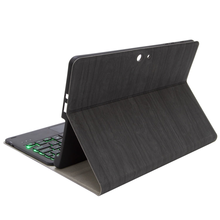 SFGO-AS Tree Texture Backlight Bluetooth Keyboard Leather Case with Touchpad