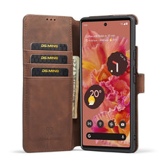 DG.MING Retro Oil Side Horizontal Flip Leather Case with Holder & Card Slots & Wallet, For Google Pixel 6, For Google Pixel 6 Pro, For Huawei P50, For Huawei P50 Pro