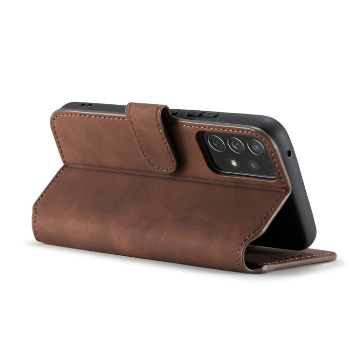 DG.MING Retro Oil Side Horizontal Flip Leather Case with Holder & Card Slots & Wallet, For Samsung Galaxy A53 5G, For Samsung Galaxy S22, For Samsung Galaxy S22 Ultra, For Samsung Galaxy S22+
