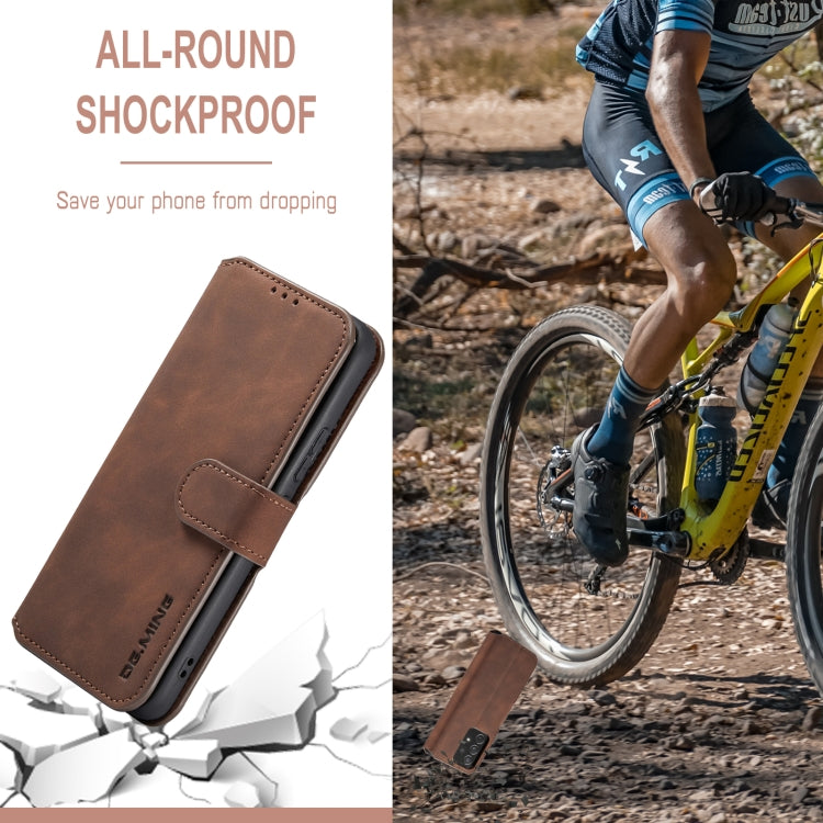 DG.MING Retro Oil Side Horizontal Flip Leather Case with Holder & Card Slots & Wallet, For Samsung Galaxy A53 5G, For Samsung Galaxy S22, For Samsung Galaxy S22 Ultra, For Samsung Galaxy S22+