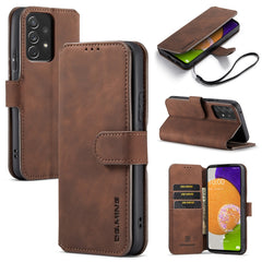 DG.MING Retro Oil Side Horizontal Flip Leather Case with Holder & Card Slots & Wallet, For Samsung Galaxy A53 5G, For Samsung Galaxy S22, For Samsung Galaxy S22 Ultra, For Samsung Galaxy S22+