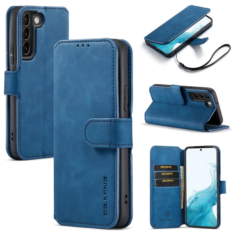 DG.MING Retro Oil Side Horizontal Flip Leather Case with Holder & Card Slots & Wallet, For Samsung Galaxy A53 5G, For Samsung Galaxy S22, For Samsung Galaxy S22 Ultra, For Samsung Galaxy S22+