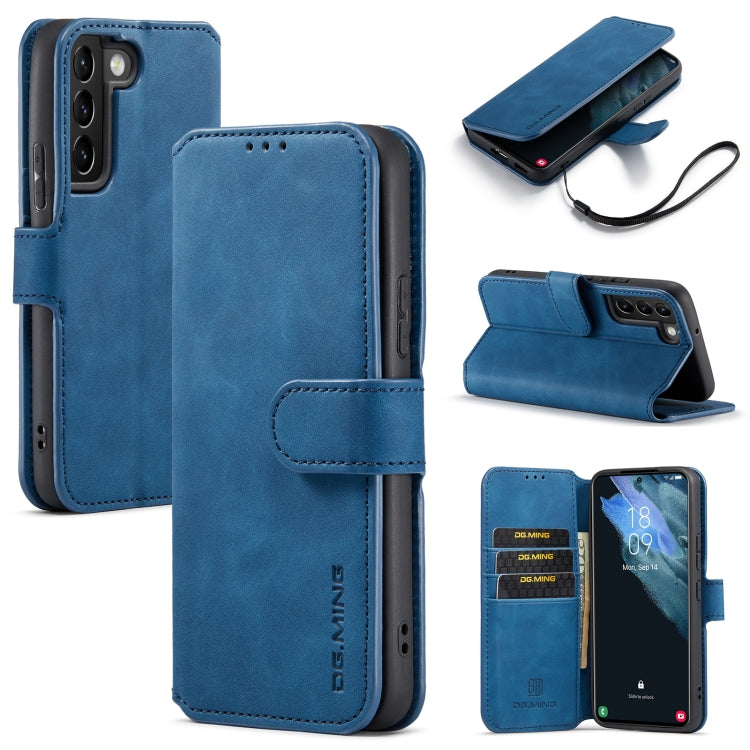 DG.MING Retro Oil Side Horizontal Flip Leather Case with Holder & Card Slots & Wallet, For Samsung Galaxy A53 5G, For Samsung Galaxy S22, For Samsung Galaxy S22 Ultra, For Samsung Galaxy S22+