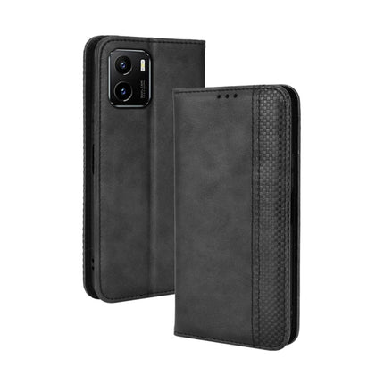 Magnetic Buckle Retro Texture Leather Phone Case, For TCL 205, For vivo Y3s 2021, For vivo S10e / V23e 4G / 5G, For vivo Y15s 2021 / Y15a, For Infinix Hot 11, For Infinix Note 11 Pro