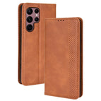 For Samsung Galaxy S22 Ultra 5G / Brown