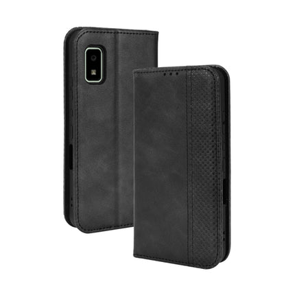 Magnetic Buckle Retro Texture Leather Phone Case, For Sharp Aquos Wish, For Xiaomi 12, For OnePlus 10 Pro 5G, For Umidigi A11s, For ZTE Libero 5G II