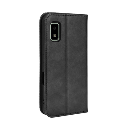 Magnetic Buckle Retro Texture Leather Phone Case, For Sharp Aquos Wish, For Xiaomi 12, For OnePlus 10 Pro 5G, For Umidigi A11s, For ZTE Libero 5G II