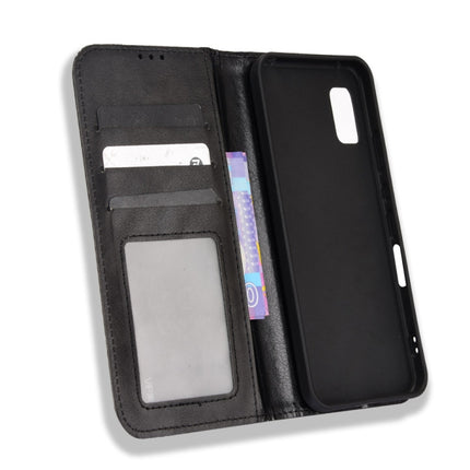 Magnetic Buckle Retro Texture Leather Phone Case, For Sharp Aquos Wish, For Xiaomi 12, For OnePlus 10 Pro 5G, For Umidigi A11s, For ZTE Libero 5G II