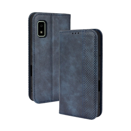 Magnetic Buckle Retro Texture Leather Phone Case, For Sharp Aquos Wish, For Xiaomi 12, For OnePlus 10 Pro 5G, For Umidigi A11s, For ZTE Libero 5G II