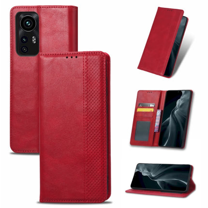 Magnetic Buckle Retro Texture Leather Phone Case, For Sharp Aquos Wish, For Xiaomi 12, For OnePlus 10 Pro 5G, For Umidigi A11s, For ZTE Libero 5G II