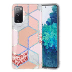 For Samsung Galaxy A03s 166mm EU Version / Pink Rhombus