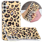 For Samsung Galaxy A13 / Leopard Texture