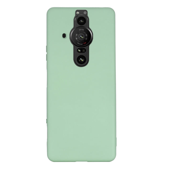 Pure Color Liquid Silicone Phone Case, For Sony Xperia Pro-I, For Honor 60, For  Samsung Galaxy A03 Core
