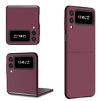 For Samsung Galaxy Z Flip3 5G / Wine Red