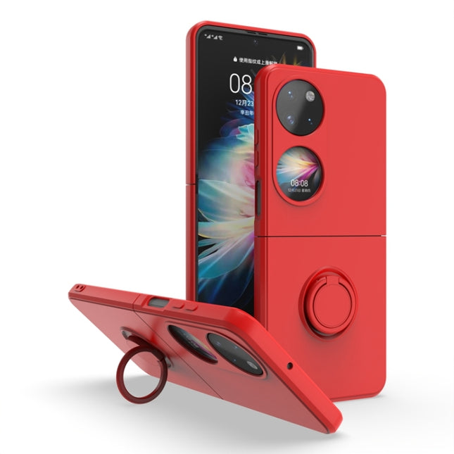 Ring Holder PC Phone Case, For Huawei P50 Pocket