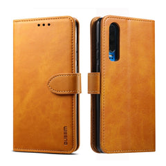 GUSSIM Business Style Horizontal Flip Leather Case with Holder & Card Slots & Wallet, For Huawei P20 Lite, For Huawei P30, For Huawei P30 Pro, For Galaxy A20 / A30 / A40 / A60