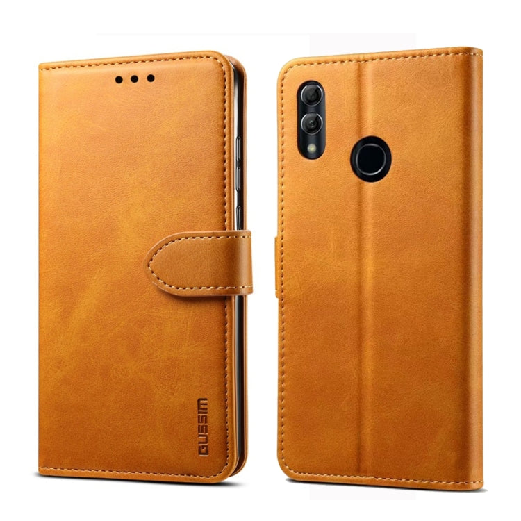 GUSSIM Business Style Horizontal Flip Leather Case with Holder & Card Slots & Wallet, For Galaxy A80 / A90, For Huawei P30 Lite, For Galaxy S10+