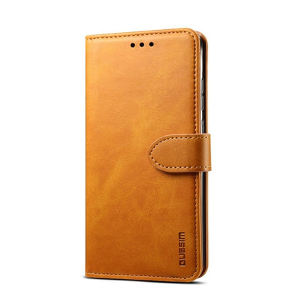 GUSSIM Business Style Horizontal Flip Leather Case with Holder & Card Slots & Wallet, For Galaxy S10+