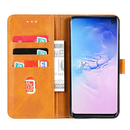 GUSSIM Business Style Horizontal Flip Leather Case with Holder & Card Slots & Wallet, For Galaxy S10+