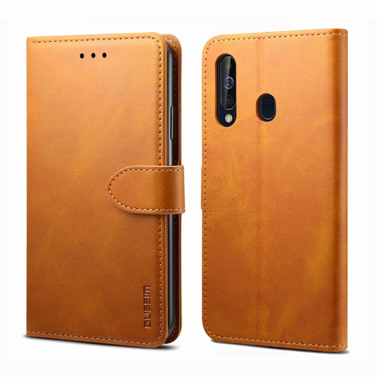 GUSSIM Business Style Horizontal Flip Leather Case with Holder & Card Slots & Wallet, For Huawei P20 Lite, For Huawei P30, For Galaxy A20 / A30 / A40 / A60, For Galaxy A30s / A50 / A50S