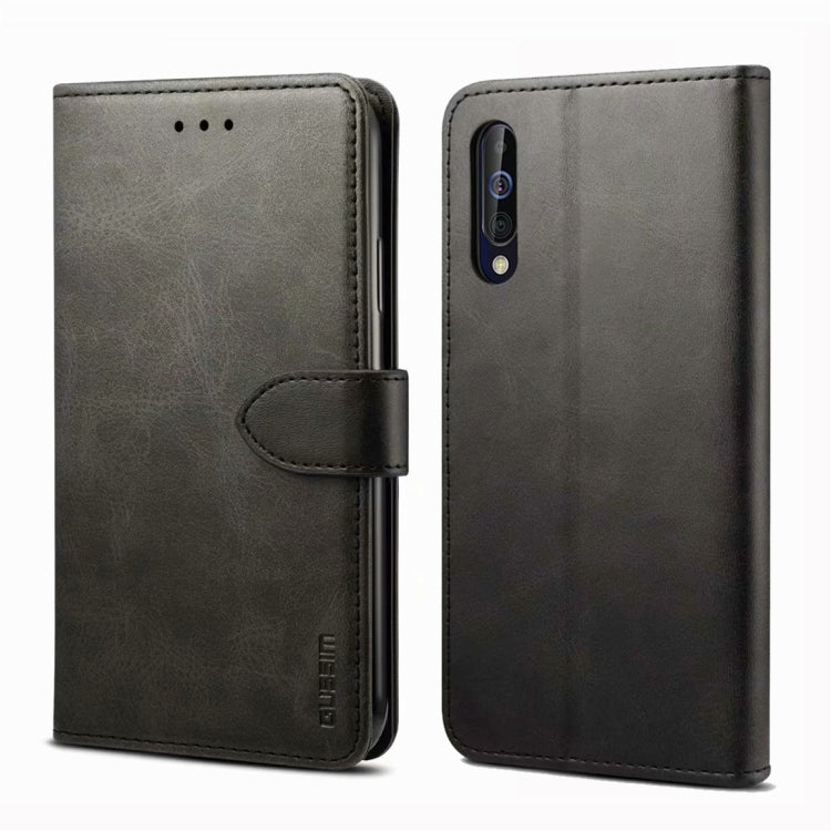 GUSSIM Business Style Horizontal Flip Leather Case with Holder & Card Slots & Wallet, For Galaxy A30s / A50 / A50S, For Galaxy A80 / A90, For Huawei P30 Lite, For Galaxy S10+