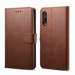 GUSSIM Business Style Horizontal Flip Leather Case with Holder & Card Slots & Wallet, For Galaxy A30s / A50 / A50S, For Galaxy A80 / A90, For Huawei P30 Lite, For Galaxy S10+
