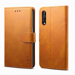 GUSSIM Business Style Horizontal Flip Leather Case with Holder & Card Slots & Wallet, For Galaxy A30s / A50 / A50S, For Galaxy A80 / A90, For Huawei P30 Lite, For Galaxy S10+