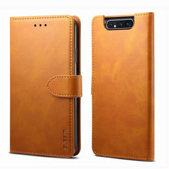 GUSSIM Business Style Horizontal Flip Leather Case with Holder & Card Slots & Wallet, For Galaxy A30s / A50 / A50S, For Galaxy A80 / A90, For Huawei P30 Lite, For Galaxy S10+